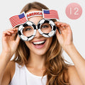 12PCS - World Cup American USA Soccer Novelty Party Glasses